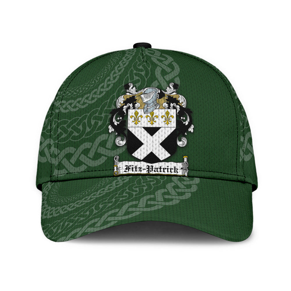 Clan Fitzpatrick Coat Of Arms - Irish Family Crest St Patrick's Day Classic CapMI80 Classic Cap - Fitzpatrick Coat Of Arms St Patrick's Day Classic Cap Irish Cap