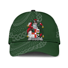 Clan Hartily Coat Of Arms - Irish Family Crest St Patrick's Day Classic CapTK13 Classic Cap - Hartily Coat Of Arms St Patrick's Day Classic Cap Irish Cap