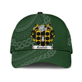Clan Castell Coat Of Arms - Irish Family Crest St Patrick's Day Classic CapMV56 Classic Cap - Castell Coat Of Arms St Patrick's Day Classic Cap Irish Cap