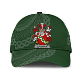 Clan Crowder Coat Of Arms - Irish Family Crest St Patrick's Day Classic CapEY98 Classic Cap - Crowder Coat Of Arms St Patrick's Day Classic Cap Irish Cap