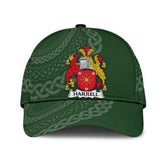 Clan Harrell Coat Of Arms - Irish Family Crest St Patrick's Day Classic CapEV58 Classic Cap - Harrell Coat Of Arms St Patrick's Day Classic Cap Irish Cap