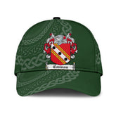 Clan Cannon Coat Of Arms - Irish Family Crest St Patrick's Day Classic CapUA55 Classic Cap - Cannon Coat Of Arms St Patrick's Day Classic Cap Irish Cap
