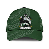 Clan Davis Coat Of Arms - Irish Family Crest St Patrick's Day Classic CapVC90 Classic Cap - Davis Coat Of Arms St Patrick's Day Classic Cap Irish Cap