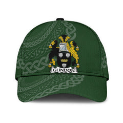 Clan Glindon Coat Of Arms - Irish Family Crest St Patrick's Day Classic CapYV30 Classic Cap - Glindon Coat Of Arms St Patrick's Day Classic Cap Irish Cap