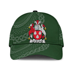 Clan Gogan Coat Of Arms - Irish Family Crest St Patrick's Day Classic CapWQ42 Classic Cap - Gogan Coat Of Arms St Patrick's Day Classic Cap Irish Cap