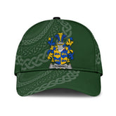 Clan Cromwell Coat Of Arms - Irish Family Crest St Patrick's Day Classic CapUH62 Classic Cap - Cromwell Coat Of Arms St Patrick's Day Classic Cap Irish Cap