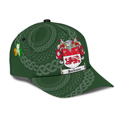 Clan Jackson Coat Of Arms - Irish Family Crest St Patrick's Day Classic CapFY51 Classic Cap - Jackson Coat Of Arms St Patrick's Day Classic Cap Irish Cap