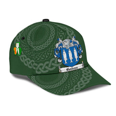 Clan Gahan Coat Of Arms - Irish Family Crest St Patrick's Day Classic CapLT15 Classic Cap - Gahan Coat Of Arms St Patrick's Day Classic Cap Irish Cap