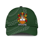 Clan Hare Coat Of Arms - Irish Family Crest St Patrick's Day Classic CapAO87 Classic Cap - Hare Coat Of Arms St Patrick's Day Classic Cap Irish Cap
