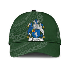 Clan Dehany Coat Of Arms - Irish Family Crest St Patrick's Day Classic CapSC49 Classic Cap - Dehany Coat Of Arms St Patrick's Day Classic Cap Irish Cap