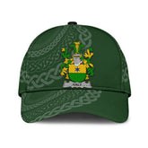 Clan Haly Coat Of Arms - Irish Family Crest St Patrick's Day Classic CapKZ80 Classic Cap - Haly Coat Of Arms St Patrick's Day Classic Cap Irish Cap