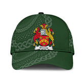 Clan Dennis Coat Of Arms - Irish Family Crest St Patrick's Day Classic CapPN34 Classic Cap - Dennis Coat Of Arms St Patrick's Day Classic Cap Irish Cap