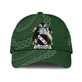 Clan Glissane Coat Of Arms - Irish Family Crest St Patrick's Day Classic CapTU78 Classic Cap - Glissane Coat Of Arms St Patrick's Day Classic Cap Irish Cap