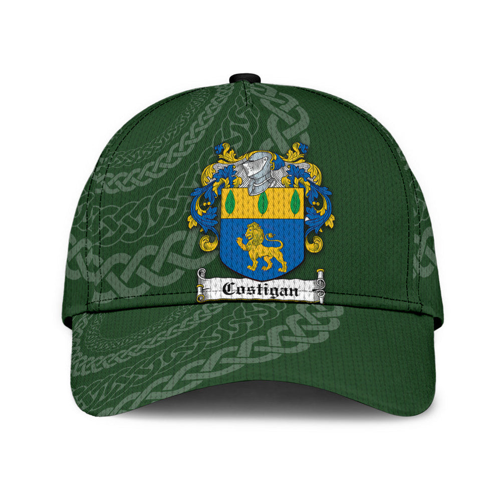 Clan Costigan Coat Of Arms - Irish Family Crest St Patrick's Day Classic CapSF50 Classic Cap - Costigan Coat Of Arms St Patrick's Day Classic Cap Irish Cap