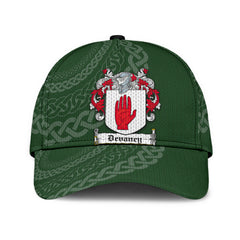 Clan Devaney Coat Of Arms - Irish Family Crest St Patrick's Day Classic CapYK84 Classic Cap - Devaney Coat Of Arms St Patrick's Day Classic Cap Irish Cap