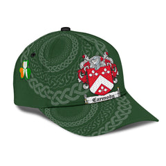 Clan Carmody Coat Of Arms - Irish Family Crest St Patrick's Day Classic CapFH79 Classic Cap - Carmody Coat Of Arms St Patrick's Day Classic Cap Irish Cap