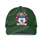 Clan Jennings Coat Of Arms - Irish Family Crest St Patrick's Day Classic CapUU40 Classic Cap - Jennings Coat Of Arms St Patrick's Day Classic Cap Irish Cap