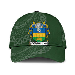 Clan Connellon Coat Of Arms - Irish Family Crest St Patrick's Day Classic CapUR50 Classic Cap - Connellon Coat Of Arms St Patrick's Day Classic Cap Irish Cap