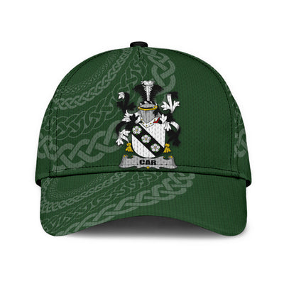Clan Car Coat Of Arms - Irish Family Crest St Patrick's Day Classic Cap CX26