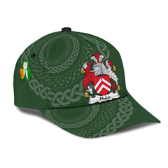 Clan Hyde Coat Of Arms II Irisharms - Irish Family Crest St Patrick's Day Classic CapVO34 Classic Cap - Hyde Coat Of Arms II Irisharms St Patrick's Day Classic Cap Irish Cap