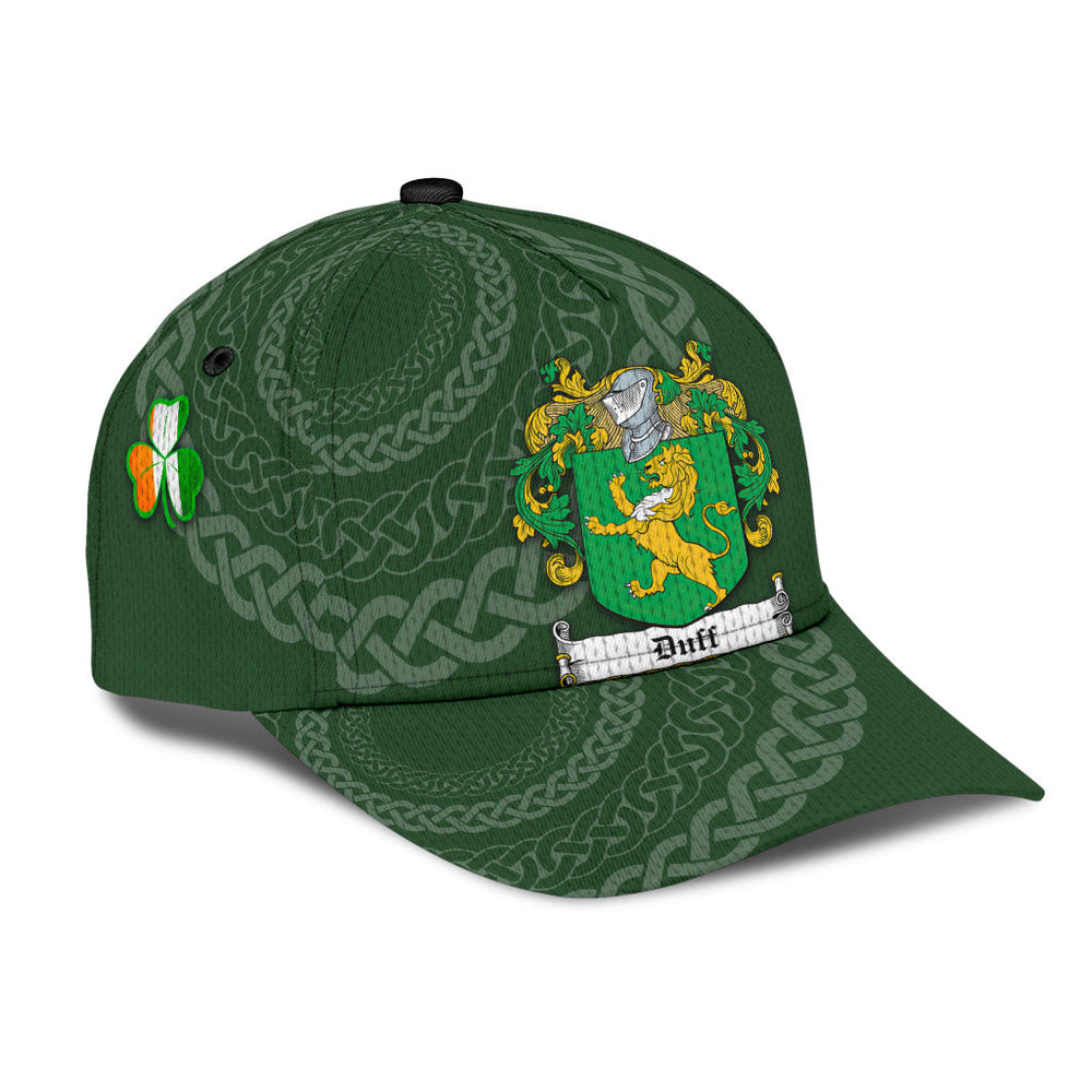 Clan Duff Coat Of Arms - Irish Family Crest St Patrick's Day Classic CapBF89 Classic Cap - Duff Coat Of Arms St Patrick's Day Classic Cap Irish Cap