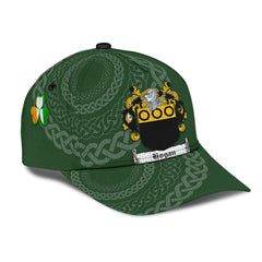 Clan Hogan Coat Of Arms - Irish Family Crest St Patrick's Day Classic CapCS78 Classic Cap - Hogan Coat Of Arms St Patrick's Day Classic Cap Irish Cap