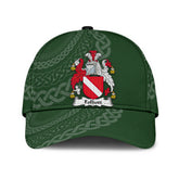 Clan Folliott Coat Of Arms - Irish Family Crest St Patrick's Day Classic CapNH36 Classic Cap - Folliott Coat Of Arms St Patrick's Day Classic Cap Irish Cap