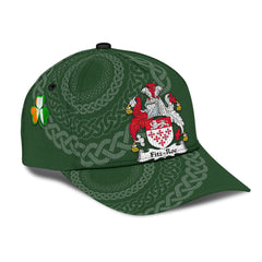 Clan Fitzroe Coat Of Arms - Irish Family Crest St Patrick's Day Classic CapYO34 Classic Cap - Fitzroe Coat Of Arms St Patrick's Day Classic Cap Irish Cap