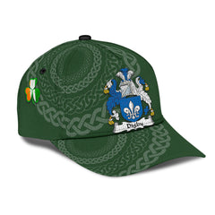 Clan Digby Coat Of Arms - Irish Family Crest St Patrick's Day Classic CapRL13 Classic Cap - Digby Coat Of Arms St Patrick's Day Classic Cap Irish Cap