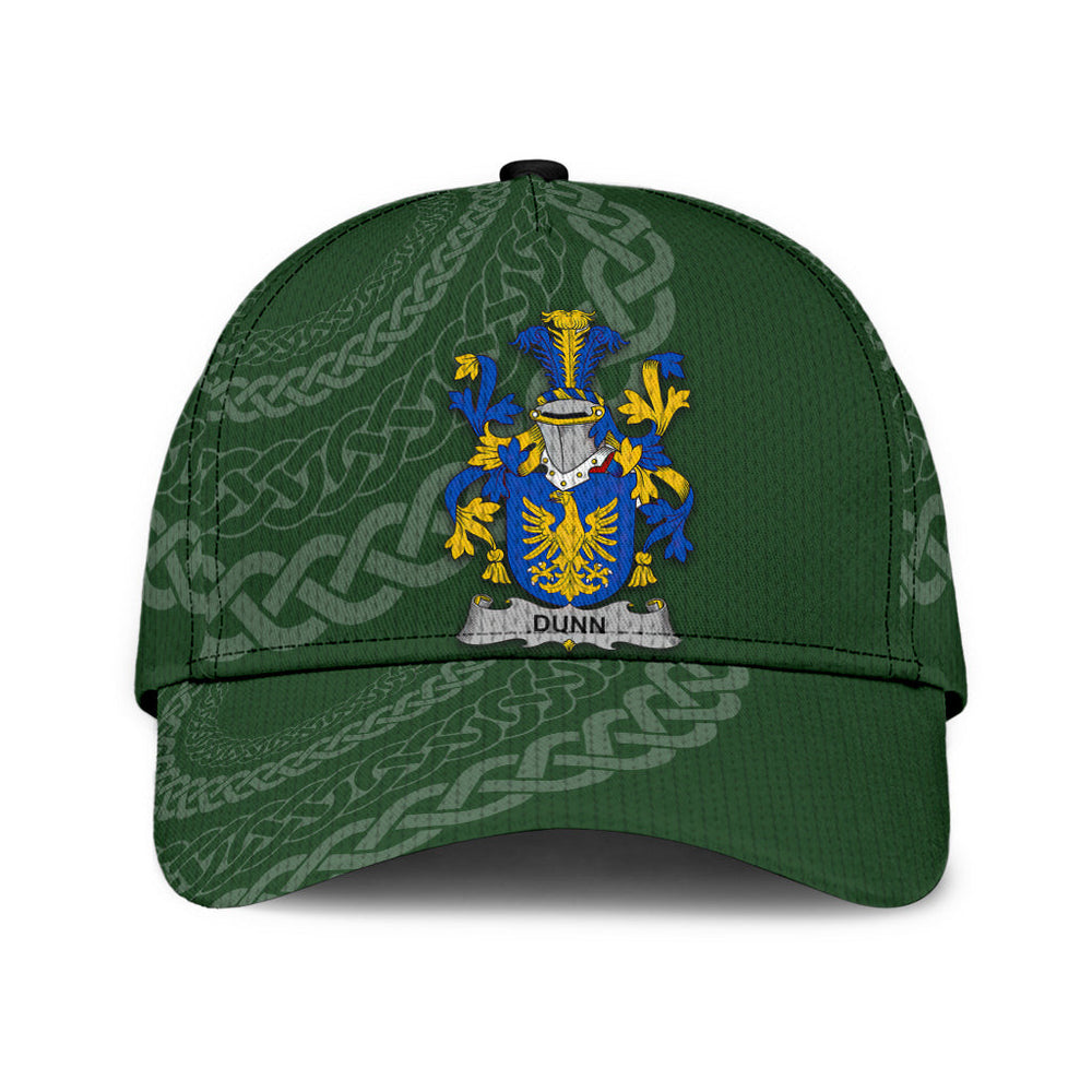Clan Dunn Coat Of Arms - Irish Family Crest St Patrick's Day Classic CapQO87 Classic Cap - Dunn Coat Of Arms St Patrick's Day Classic Cap Irish Cap