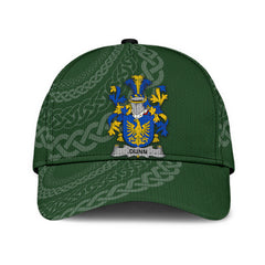 Clan Dunn Coat Of Arms - Irish Family Crest St Patrick's Day Classic CapQO87 Classic Cap - Dunn Coat Of Arms St Patrick's Day Classic Cap Irish Cap