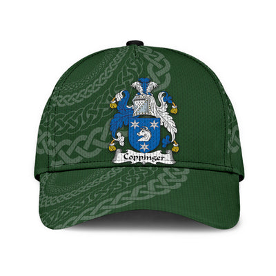 Clan Coppinger Coat Of Arms - Irish Family Crest St Patrick's Day Classic Cap ZU24