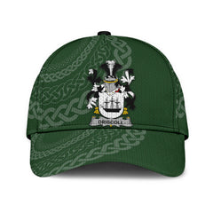 Clan Driscoll Coat Of Arms - Irish Family Crest St Patrick's Day Classic CapPU92 Classic Cap - Driscoll Coat Of Arms St Patrick's Day Classic Cap Irish Cap
