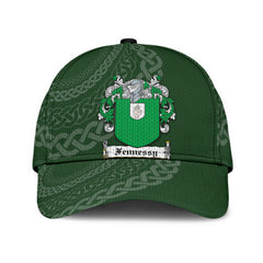 Clan Fennessy Coat Of Arms - Irish Family Crest St Patrick's Day Classic CapSG14 Classic Cap - Fennessy Coat Of Arms St Patrick's Day Classic Cap Irish Cap