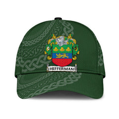 Clan Hefferman Coat Of Arms - Irish Family Crest St Patrick's Day Classic CapEK47 Classic Cap - Hefferman Coat Of Arms St Patrick's Day Classic Cap Irish Cap