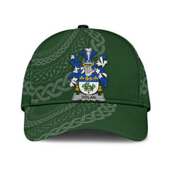 Clan Dolan Coat Of Arms - Irish Family Crest St Patrick's Day Classic CapGA63 Classic Cap - Dolan Coat Of Arms St Patrick's Day Classic Cap Irish Cap
