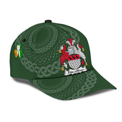 Clan Fitzoliver Coat Of Arms - Irish Family Crest St Patrick's Day Classic CapRF97 Classic Cap - Fitzoliver Coat Of Arms St Patrick's Day Classic Cap Irish Cap