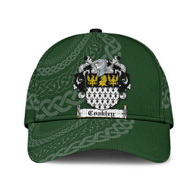 Clan Coakley Coat Of Arms - Irish Family Crest St Patrick's Day Classic Cap YB67