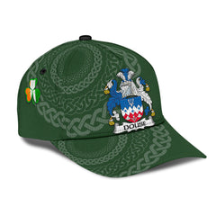 Clan Douse Coat Of Arms - Irish Family Crest St Patrick's Day Classic CapNX41 Classic Cap - Douse Coat Of Arms St Patrick's Day Classic Cap Irish Cap