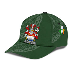 Clan Franklin Coat Of Arms - Irish Family Crest St Patrick's Day Classic CapWI83 Classic Cap - Franklin Coat Of Arms St Patrick's Day Classic Cap Irish Cap