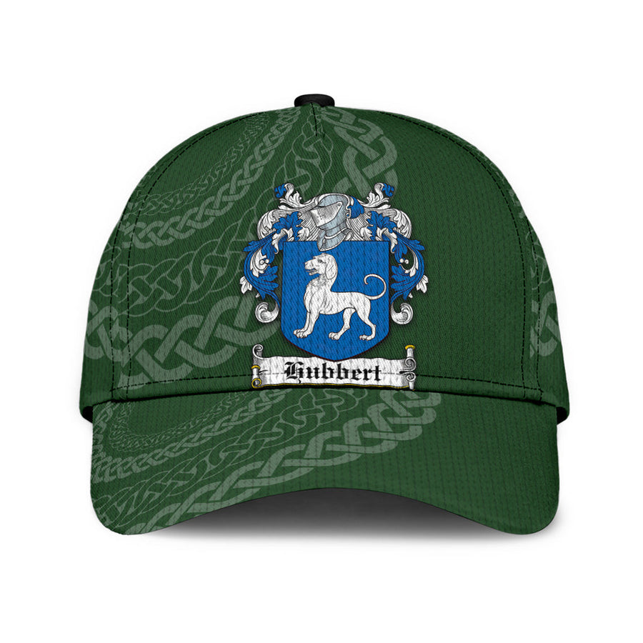 Clan Hubbert Coat Of Arms - Irish Family Crest St Patrick's Day Classic CapEE53 Classic Cap - Hubbert Coat Of Arms St Patrick's Day Classic Cap Irish Cap