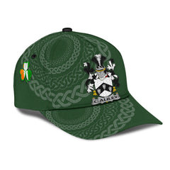 Clan Cauley Coat Of Arms - Irish Family Crest St Patrick's Day Classic CapGA31 Classic Cap - Cauley Coat Of Arms St Patrick's Day Classic Cap Irish Cap