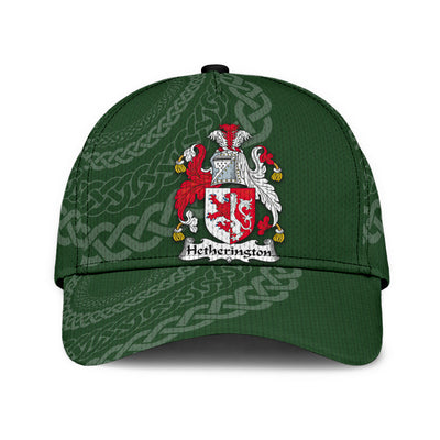 Clan Hetherington Coat Of Arms - Irish Family Crest St Patrick's Day Classic Cap ZI56