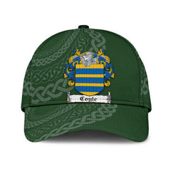Clan Coyle Coat Of Arms - Irish Family Crest St Patrick's Day Classic CapCL16 Classic Cap - Coyle Coat Of Arms St Patrick's Day Classic Cap Irish Cap