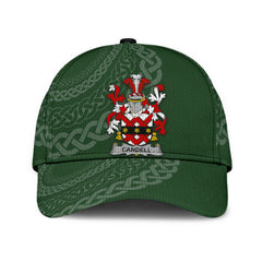 Clan Candell Coat Of Arms - Irish Family Crest St Patrick's Day Classic CapSM64 Classic Cap - Candell Coat Of Arms St Patrick's Day Classic Cap Irish Cap