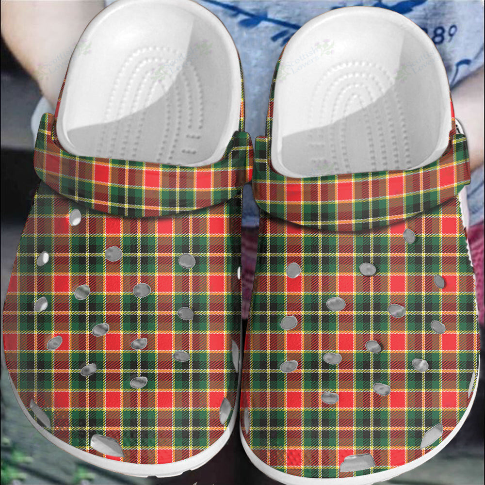 Clan MacLachlan Hunting Modern Tartan Clogs Classic LA55 MacLachlan Hunting Modern Tartan Tartan Today