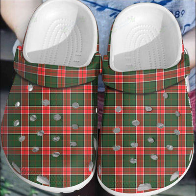 Clan Pollock Modern Tartan Clogs Classic
