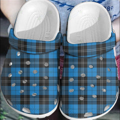 Clan Ramsay Blue Ancient Tartan Clogs Classic AF15 Ramsay Blue Ancient Tartan Tartan Today