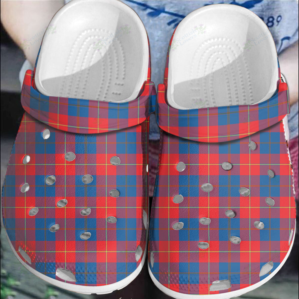 Clan Galloway Red Tartan Clogs Classic XZ80 Galloway Red Tartan Tartan Today