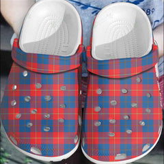 Clan Galloway Red Tartan Clogs Classic XZ80 Galloway Red Tartan Tartan Today